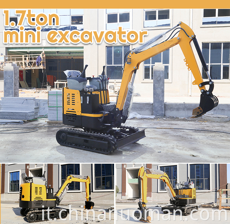 1 7ton Mini Excavator